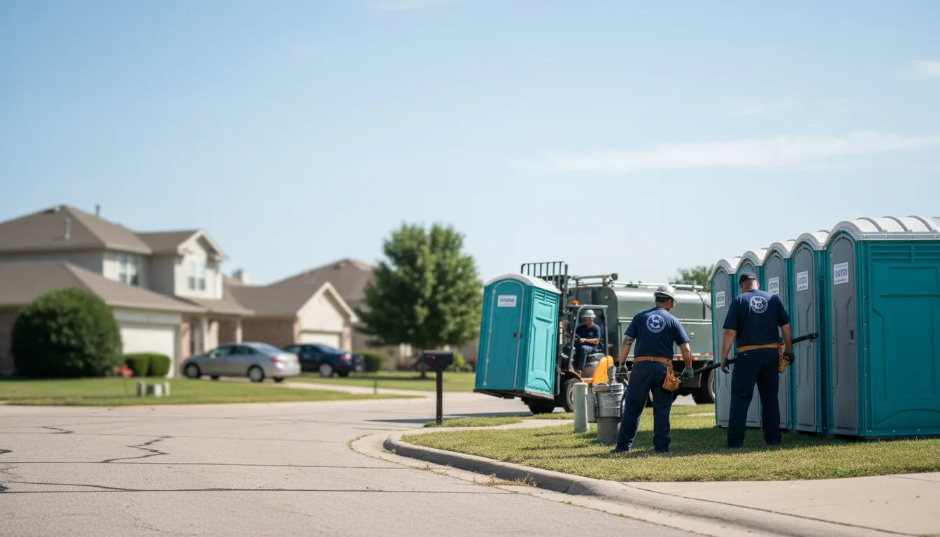Porta Potty Rental in Gibson, GA near me